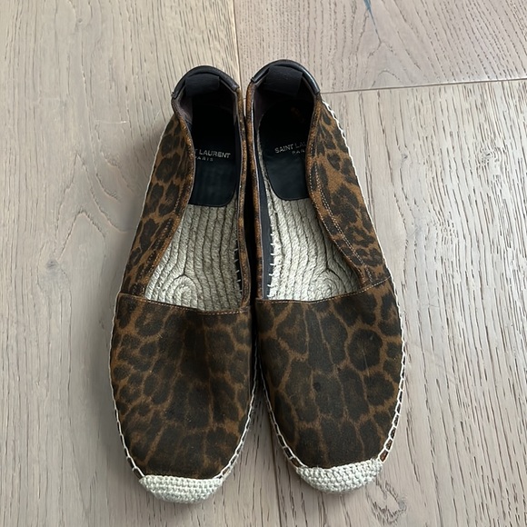 Saint Laurent leopard espadrilles - Picture 4 of 4